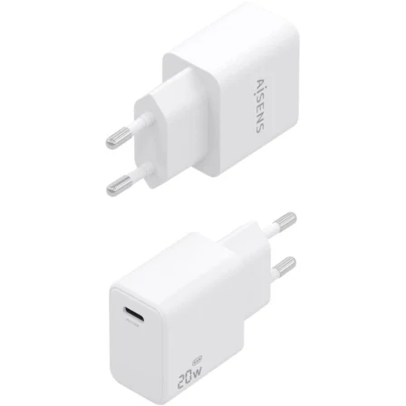 Aisens Cargador GaN USB-C 20W Blanco